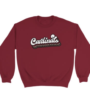 Cardinals Throwback Script Sweatshirt