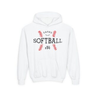 Game Day Essential Softball Youth Hoodie