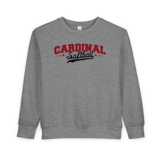 Classic Stars Softball Toddler Sweatshirt - Grey