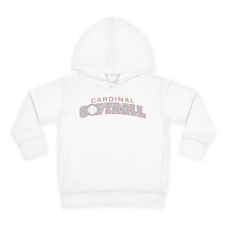 Grey Varsity Look Softball Toddler Hoodie