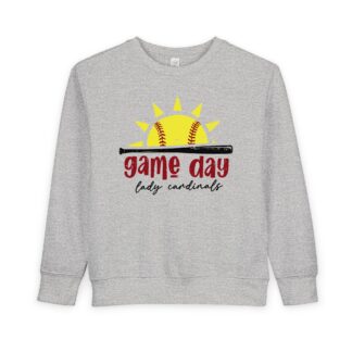 Rising Sun Softball Toddler Sweatshirt