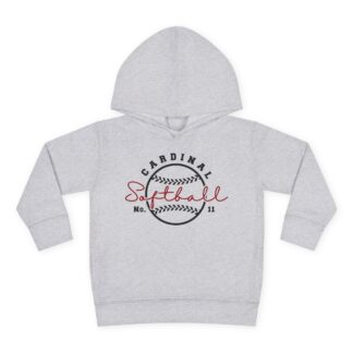 Modern Look Softball Toddler Hoodie