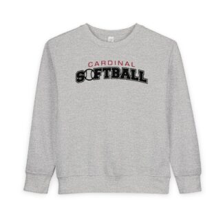 Varsity Look Softball Toddler Sweatshirt