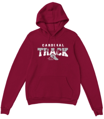 Speed Block Cardinal Track Hoodie – Red