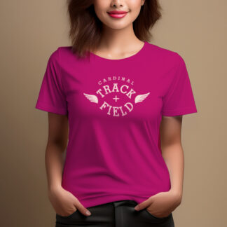 Cardinal Track Winged Varsity - Pink